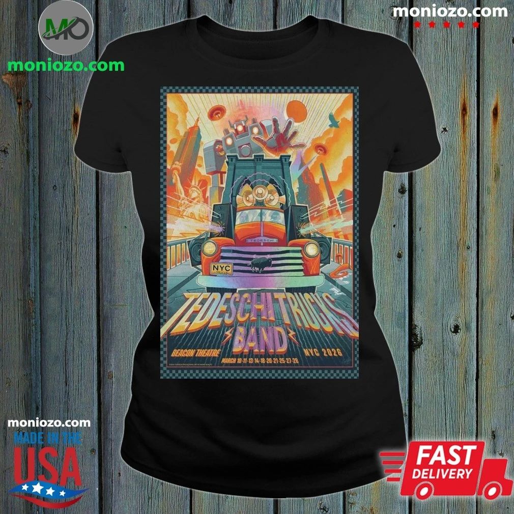 Tedeschi Trucks Band Mar 10-28 2026 Poster Beacon Theatre Shirt Unisex