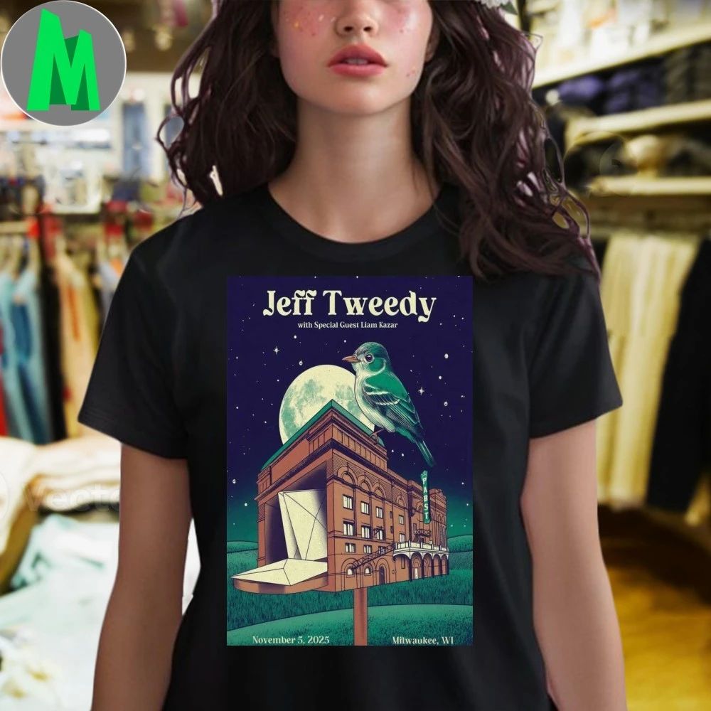 Jeff Tweedy Event Nov 5 2025 The Pabst Theater Poster Shirt Unisex