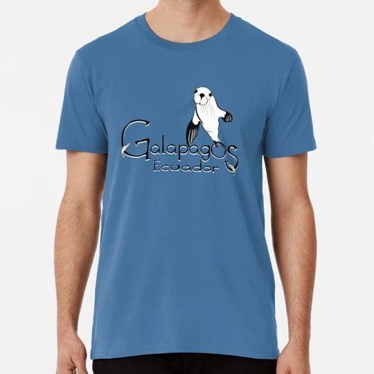 Galapagos Ecuador Sea Lion Size S to 5XL Made in the USA Unisex