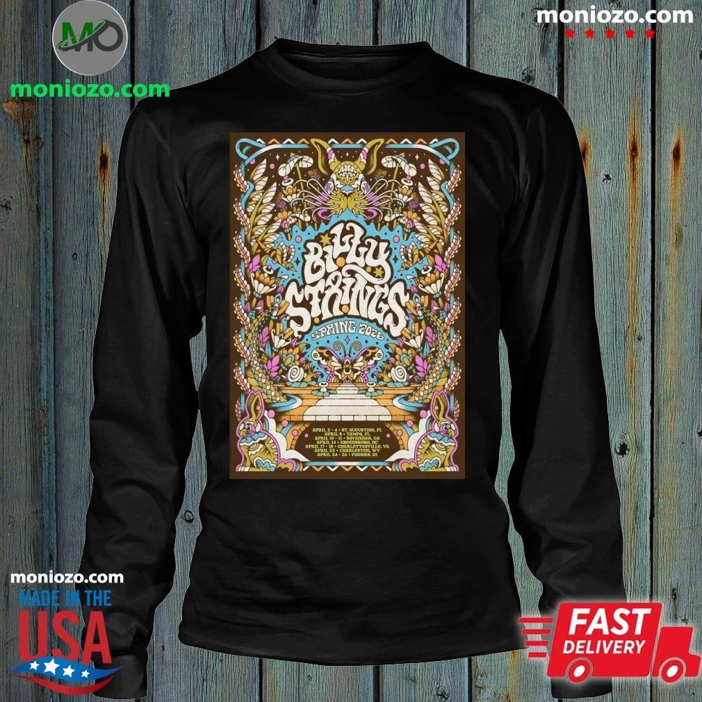 Poster Billy Strings Spring Tour 2026 Unisex