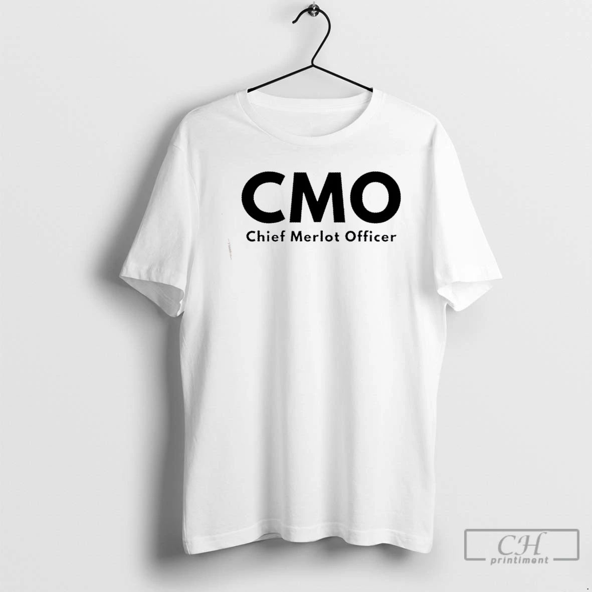 Classic Cmo Chief Merlot Officer T Shirts Unisex