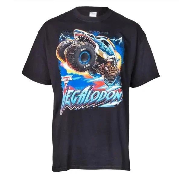 2025 Monster Jam Megalodon – Unisex Graphic Tee for Racing & Monster Tru Unisex