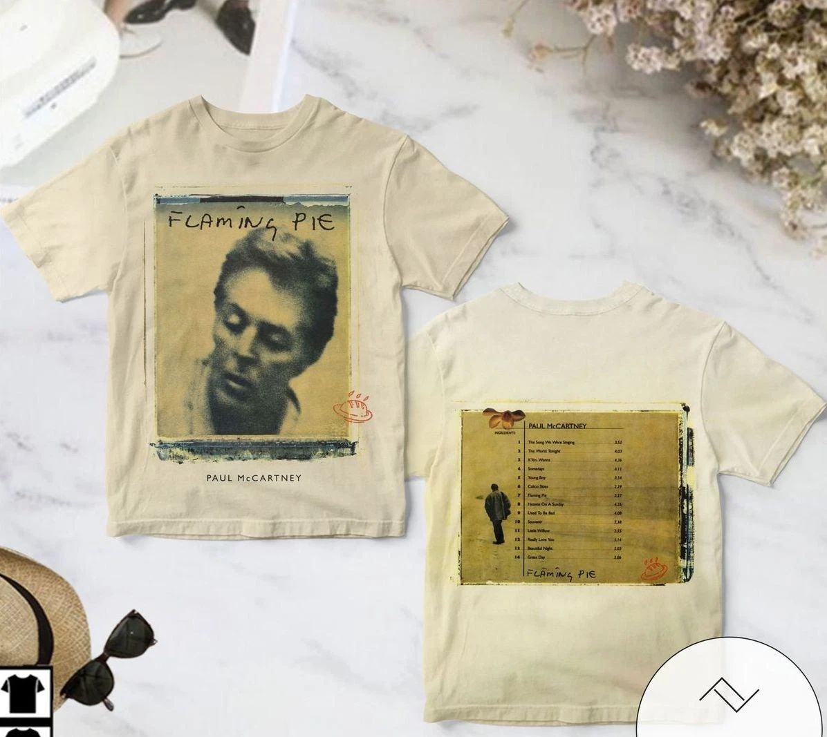 Paul Mccartney Flaming Pie Album Cover AOP Unisex
