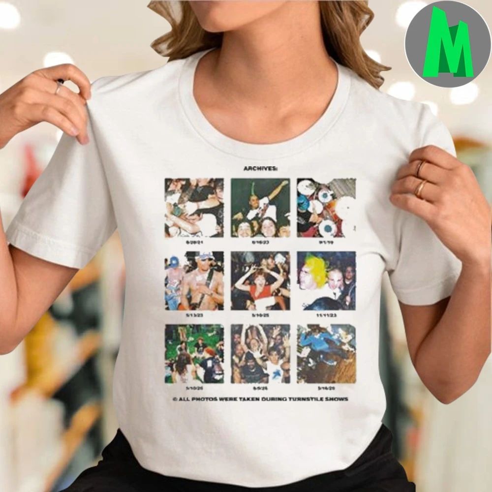 Turnstile Turnstile Archives All Photos Were Dying Turnstile Shows Shirt Unisex