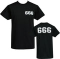 Team Satan Mens Gothic 666 Football Satanic Baphomet Devil Unisex