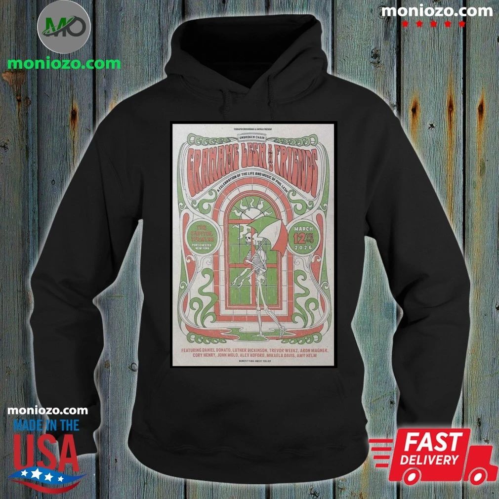 Grahame Lesh And Friends Port Chester Poster 12.3.2026 Shirt Unisex