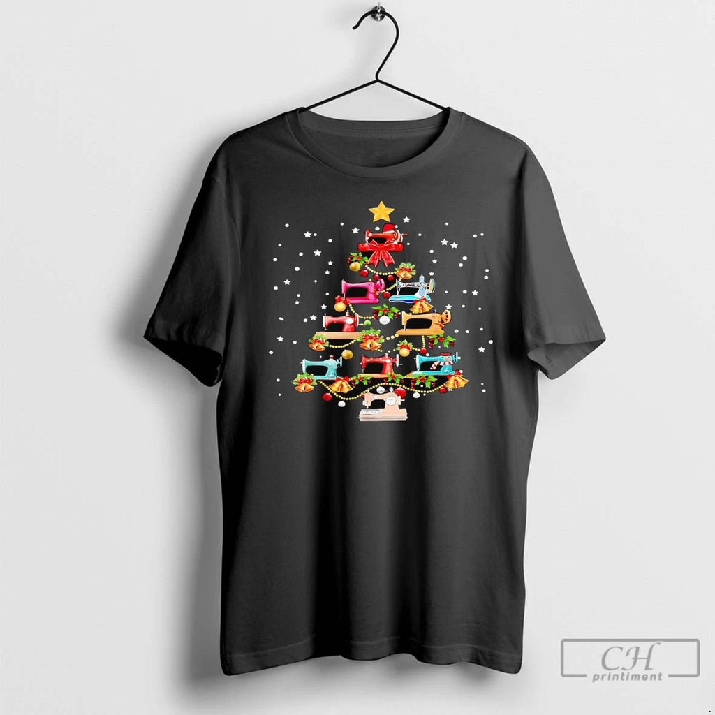 Premium Sewing Machine Christmas Tree Unisex