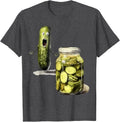 Funny Pickle Surprise A Cucumber And A Jar Of Sliced Pickles Unisex