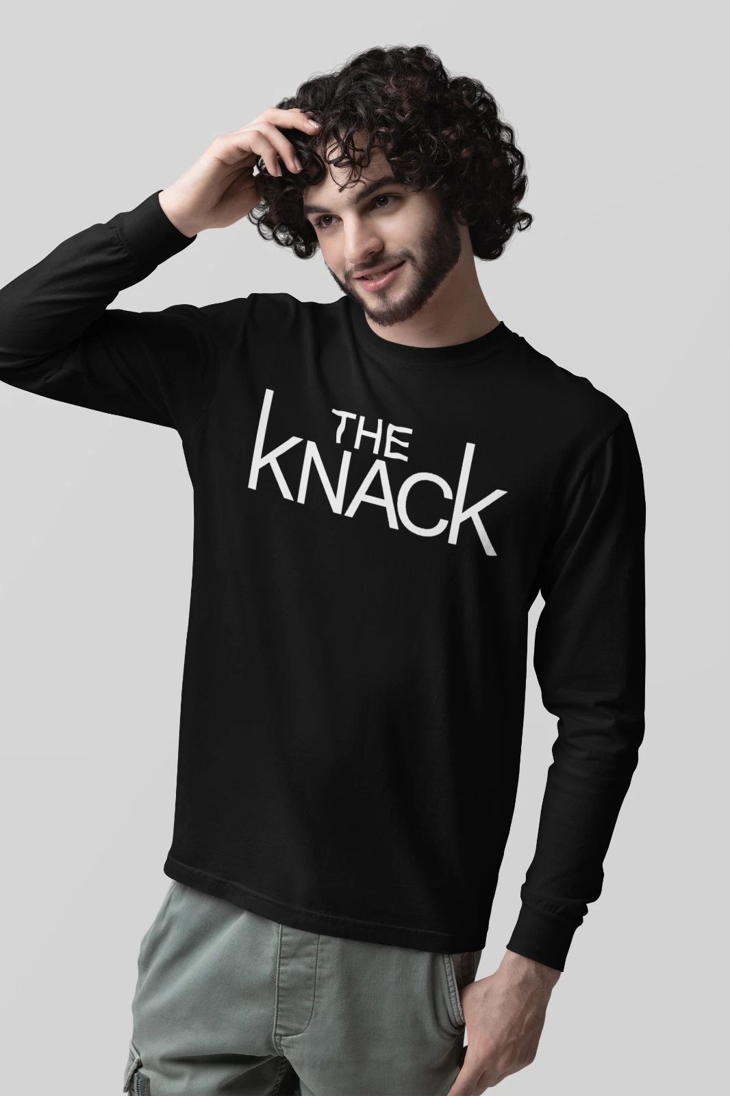 The Knack Long Sleeve , Sizes S-2XL, 80s rock shirt Unisex