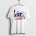 Trendy Philadelphia Phillies Baseball 2025 World Series Champions Trophy Shirt Sweater Unisex