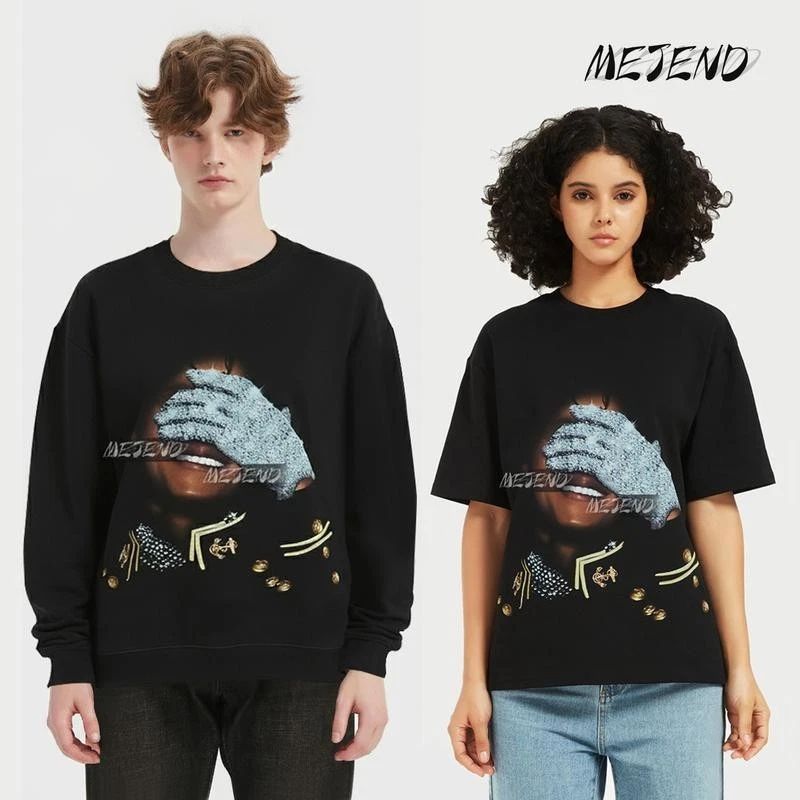 Mens Graphic Tees, 100% Cotton, Mens , Rhinestone shirt, Comfort Shortslee Unisex