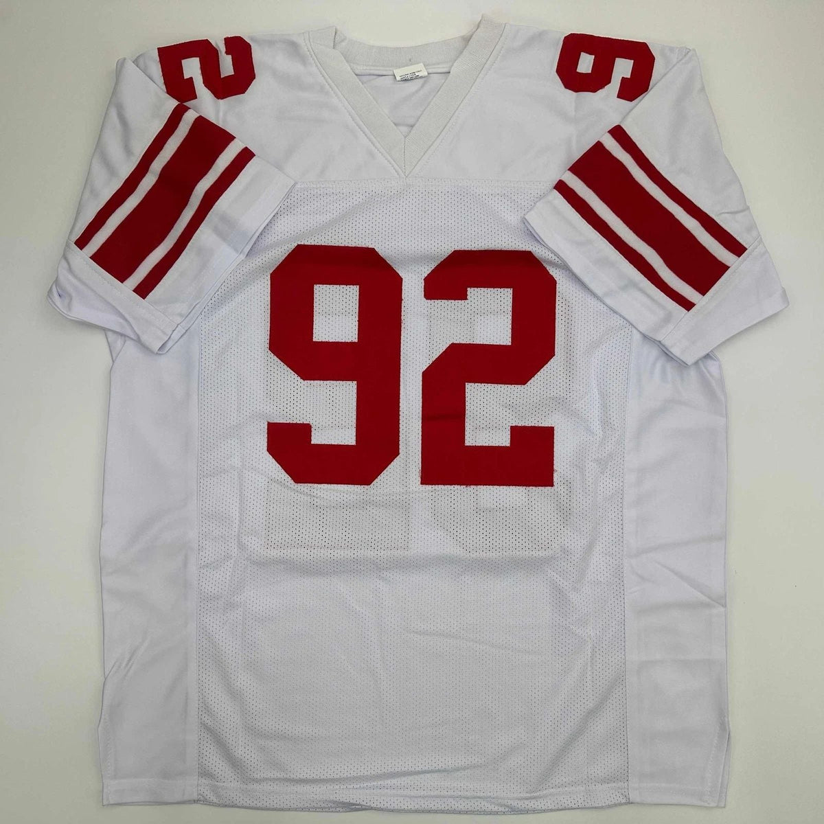 Michael Strahan New York White Reprint Jersey Unisex