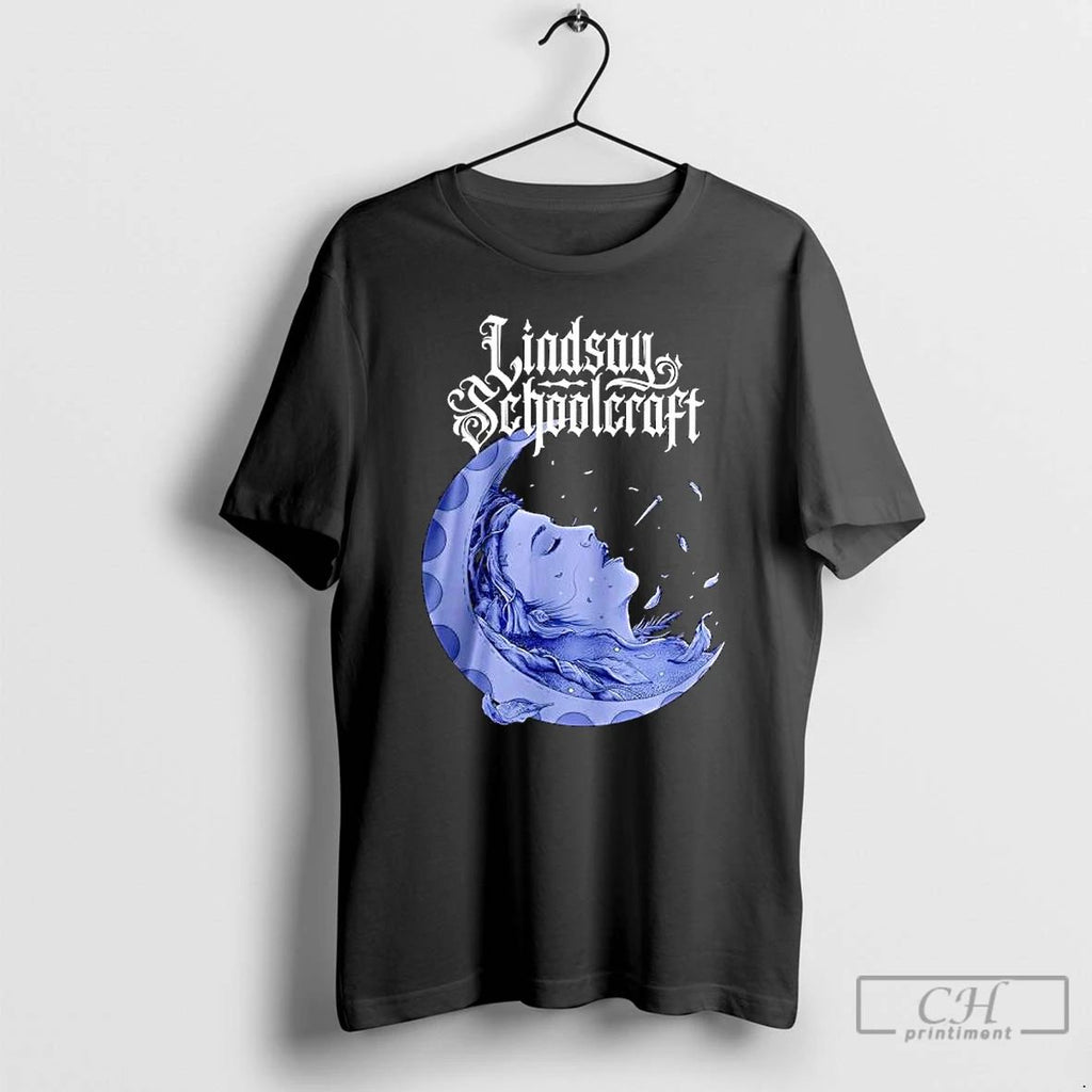 Premium Lindsay Schoolcraft Crescent Moon Woman T Shirts Unisex