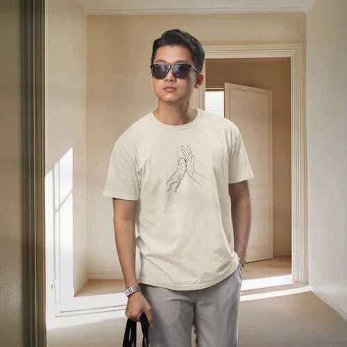 "Classic Fit Round Neck Tee for Men - Perfect for Dog Lovers Everywhere!" Unisex