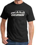 Ford Excursion Truck Classic Outline Design Tshirt NEW COLORS Unisex