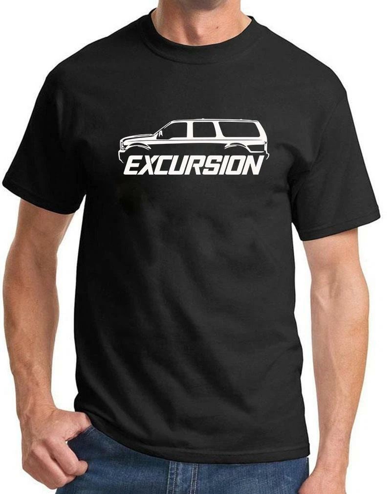 Ford Excursion Truck Classic Outline Design Tshirt NEW COLORS Unisex