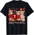 Happy Meowentines Cute Valentine Cat Lovers Girls Women Unisex