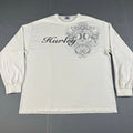 Vintage Hurley Surf Y2K Cali White Large Long Sleeve VTG XL Unisex