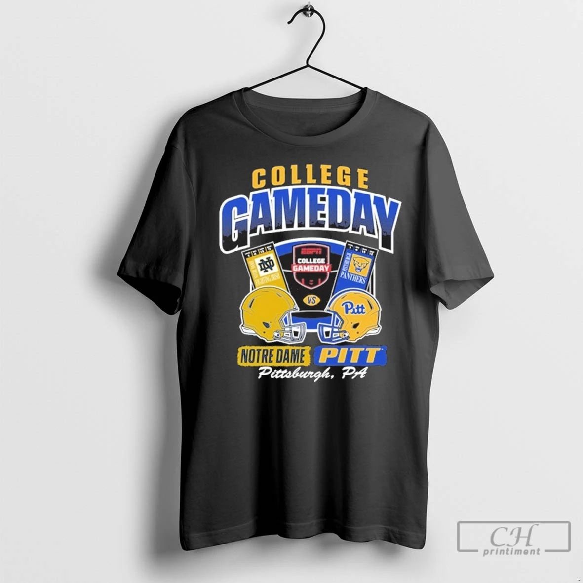 Premium Pitt Panthers Football College Gameday Vs Notre Dame Ticket 2025 Unisex