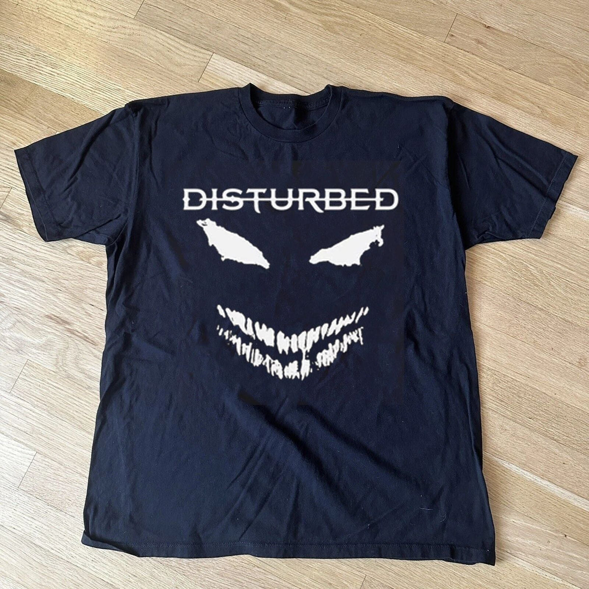 Disturbed The Guy Face, Disturbed Band Fan Black All Size Shirt Unisex