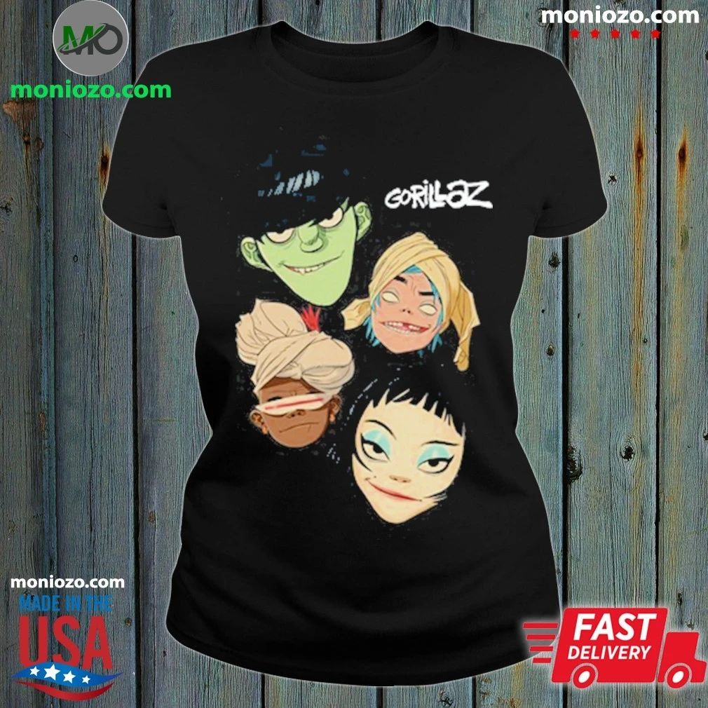 Original Gorillaz The Mountain Heads Shirt Unisex