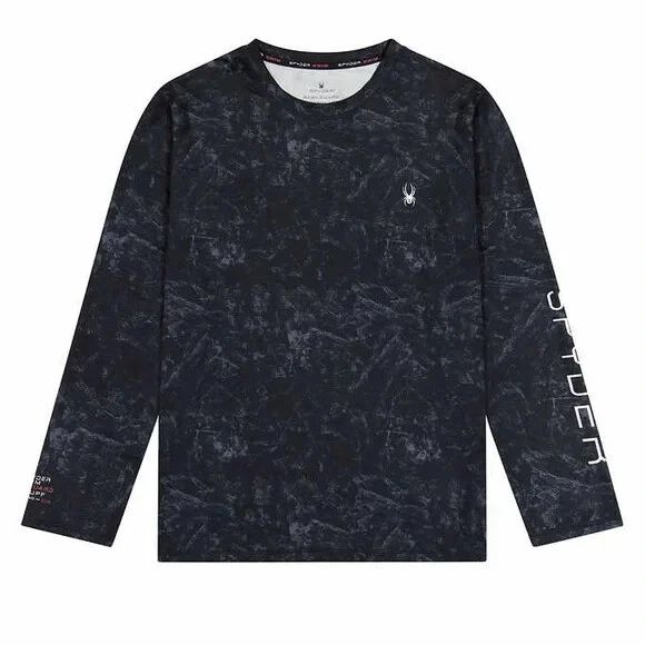 Spyder Men's Long Sleeve UPF30+ Rash Guard Unisex
