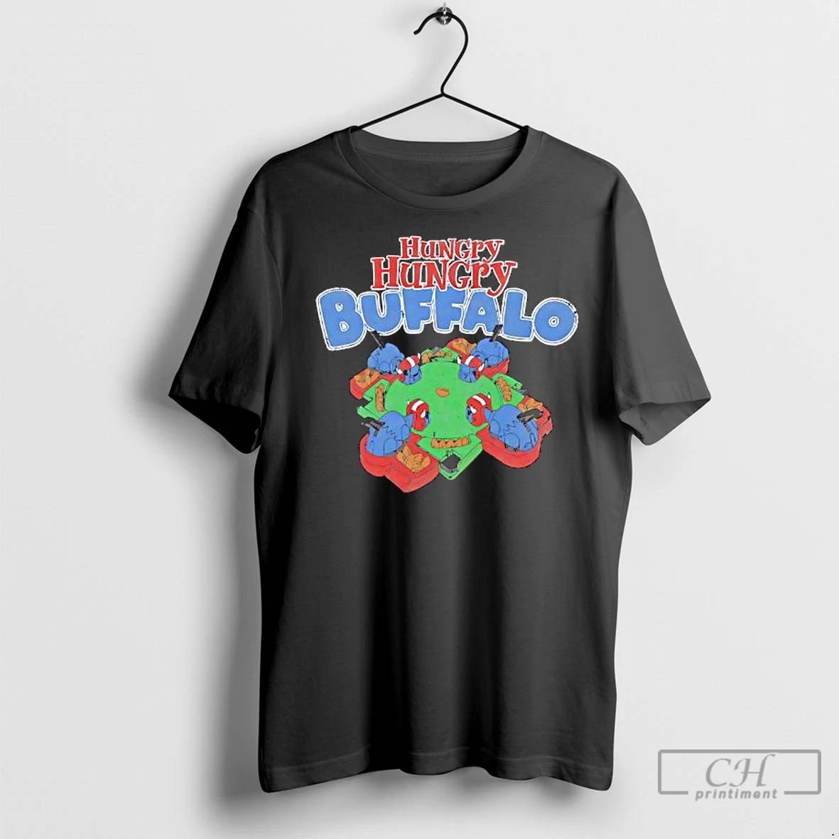 Classic Hungry Hungry Buffalo Graphic Unisex