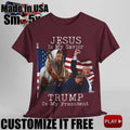 Jesus Is My Savior Trump Is My President Black Trump 2024 NEW V3 Unisex