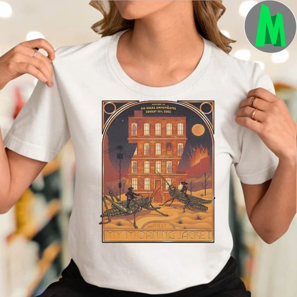 My Morning Jacket Red Rocks 2025 Event Shirt Unisex