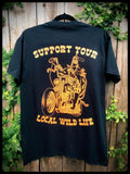 SUPPORT YOUR LOCAL WILD LIFE motorcycle biker shirt vintage chopper harley david Unisex