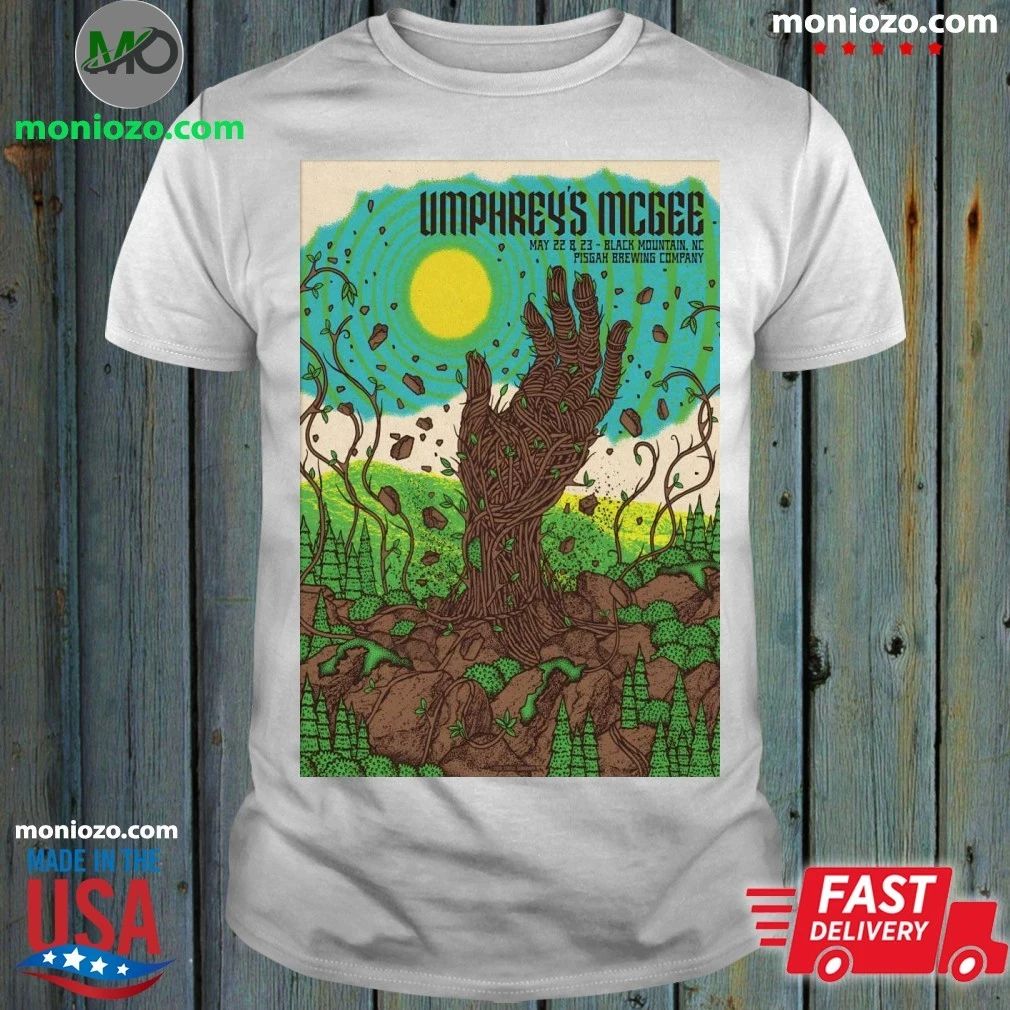Umphrey’s McGee May 22-23 2026 Pisgah Brewing Company, Black Mountain NC Poster Shirt Unisex