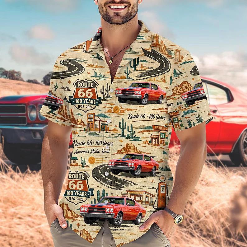 Car Photo Route Hawaii Shirt Custom Travel Vacation Unisex