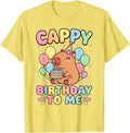 Cappy Birthday Capybara Birthday to Me Unisex