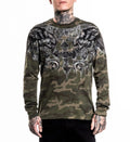Affliction Men's Long Sleeve Fragmented Unisex
