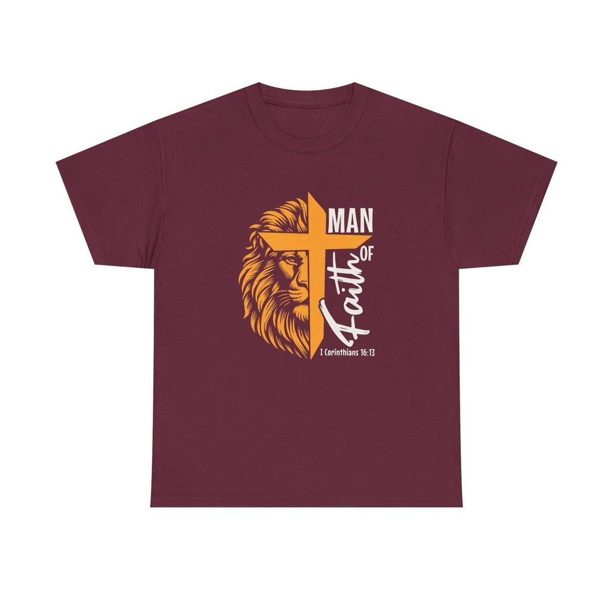 "Man Of Faith" Cotton Tshirt Unisex