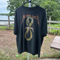 Vintage Metallica Dont Tread On Me 1992 Tour Locations Unisex