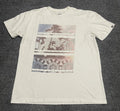 Quiksilver Adult Mens XL Tee Spell Out Print Front Surf Surfing * Unisex