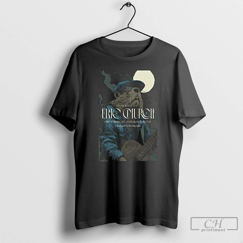 Premium Eric Church At Moda Center In Portland Or On Nov 7 2025 Long Sleve Unisex