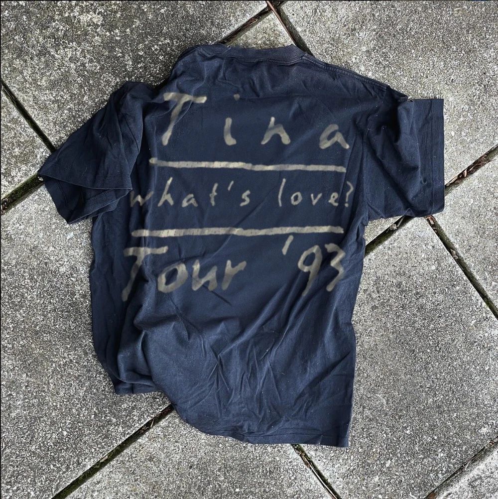 1993 Tina Turner What's Love Tour Rare Black S Unisex