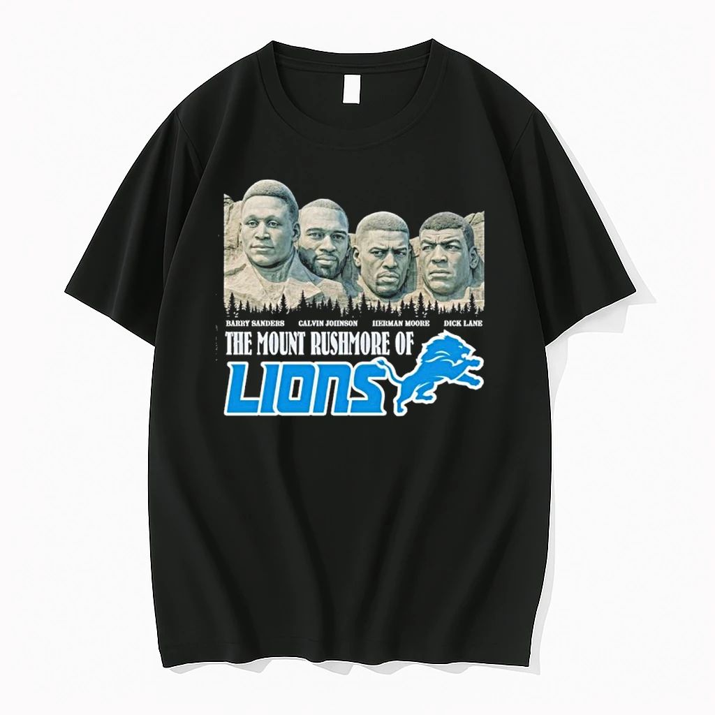 The Mount Rushmore Of Detroit Lions Legends Tshirts Sweater Unisex