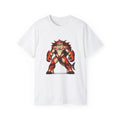 Red Armored Monster Creature | Fantasy Beast Graphic Tee Unisex