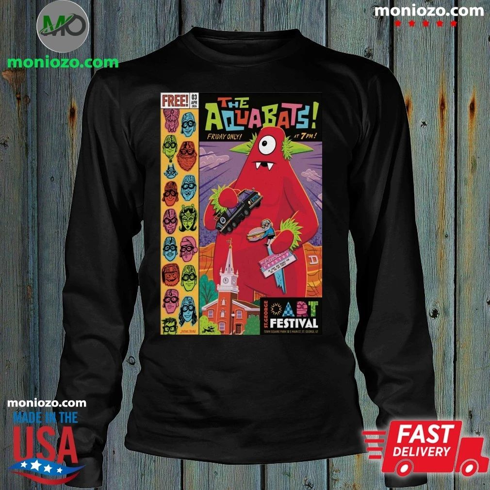 THE AQUABATS! St. George Art Festival In St. George UT Apr 3 2026 Poster Shirt Unisex