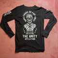 The Amity Affliction Medium Black 2-side MAKE A MARK Long Sleeve AOP TAA Unisex