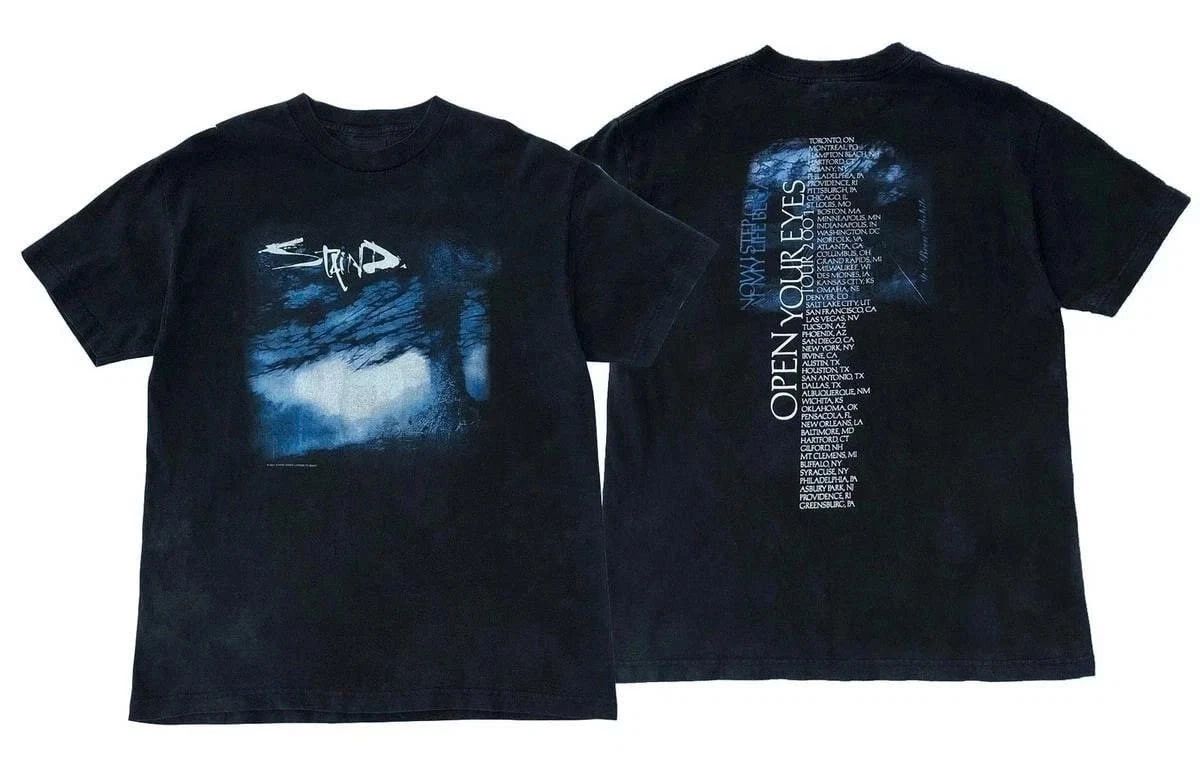 Retro Staind Band Trendy Graphic Custom Two Sides Unisex Unisex