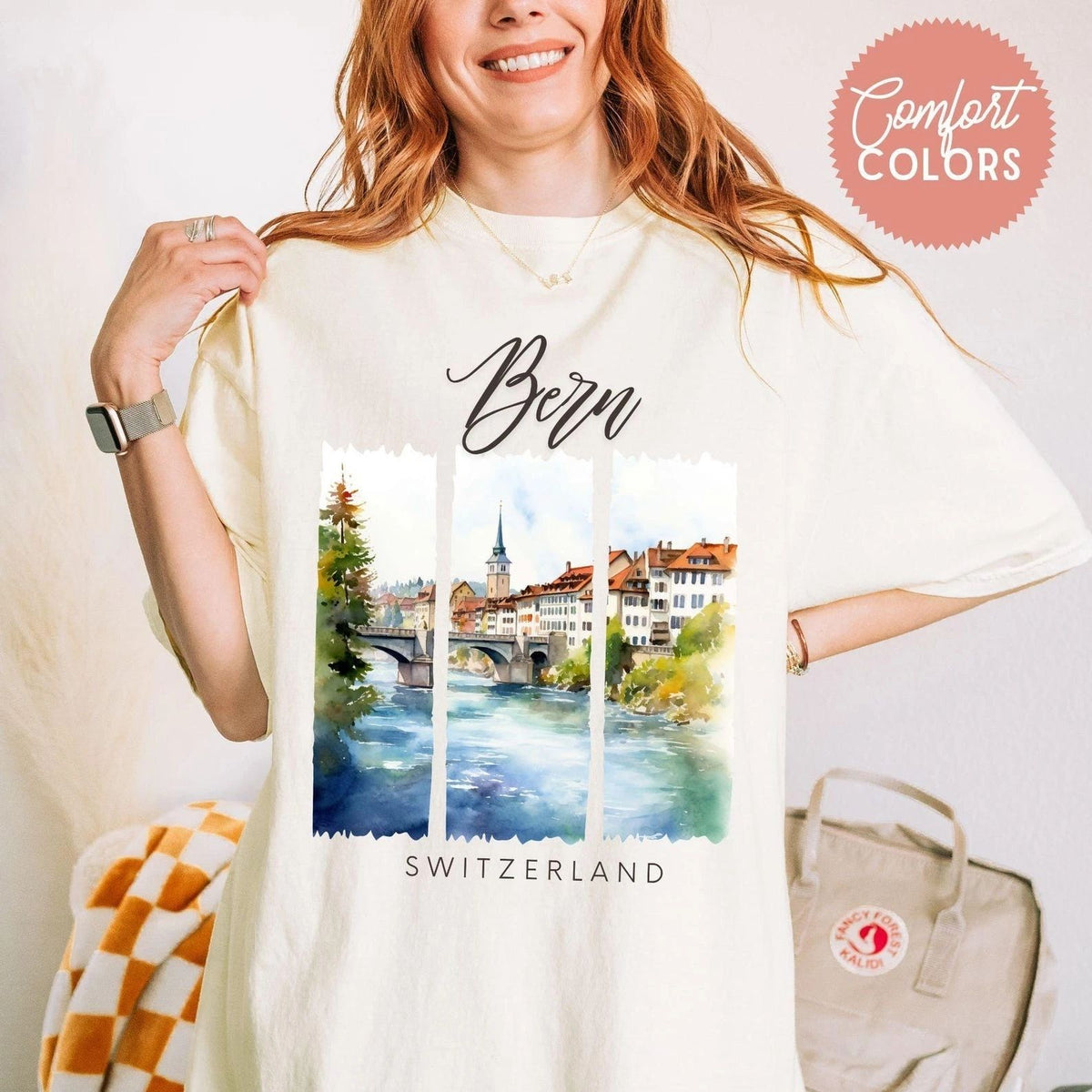 Bern Travel Gift for Switzerland Trip Lovers Souvenir Tee Unisex