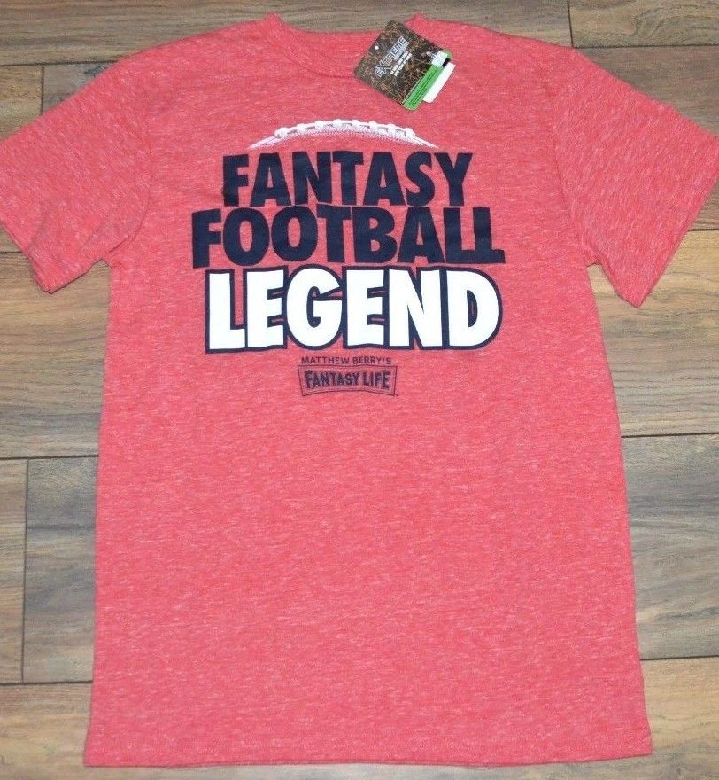 Matthew Berry's Fantasy Life FANTASY FOOTBALL LEGEND Football RED Tee Unisex