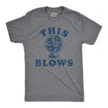 Mens Funny T Shirts This Blows Sarcastic Fan Graphic Novelty Tee for Men Unisex