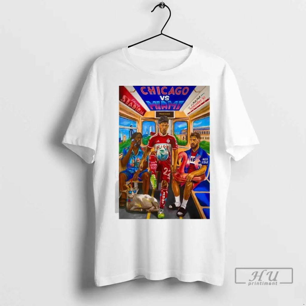 Officials Inter Miami X Chicago Fire Chase Stadium September 30 2025 Ladies T Shirts Unisex