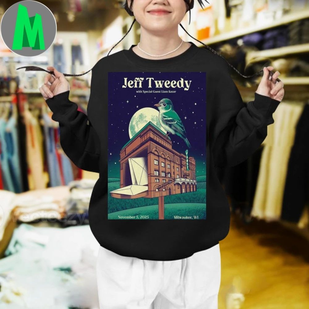 Jeff Tweedy Event Nov 5 2025 The Pabst Theater Poster Shirt Unisex