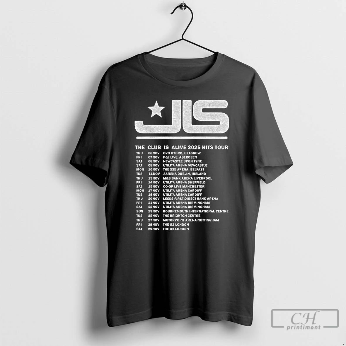 Premium Jls The Club Is Alive 2025 Hits Tour T Shirts Unisex